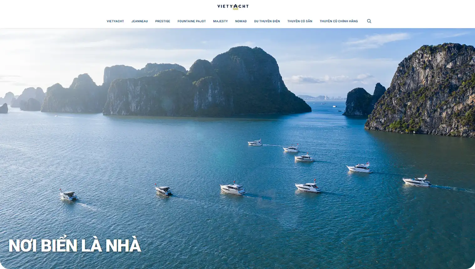 Dự án website Vietyacht